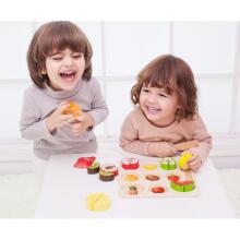 CLASSIC WORLD MONTESSORI Atikutsetse lãɖeɖe Set kple Velcro 20 pcs.