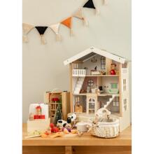 CLASSIC WORLD Ati Dollhouse Gã 2 Nɔnɔmetatawo DZƆDZƆME ATI 28 pcs.