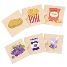 VIGA Puzzle Set Discover the Connections Between Nature and Food