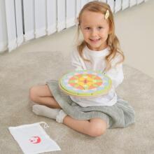 XEXEA ƑE KPEKPEÐEŊU Pastel Mandala Montessori Puzzle Mosaic Seƒoƒowo