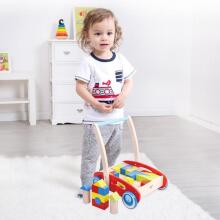 TOOKY TOY Ati Azɔlizɔla Pusher na Ðeviwo + Blocks 23 pcs.