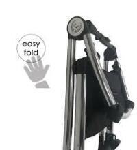 Arrue Obe Art.250630 Black  Baby stroller with cradle