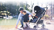 Arrue Nano Pro Art.250789 Red Baby stroller