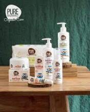 Pure Beginnings Baby Massage Oil Art.251284 niisutav massaaži- ja vanniõli jojooba, mandli-, avokaadoõli ja Kalahari meloni ekstraktiga kuivale ja väga kuivale nahale, 100 ml