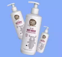 Pure Beginnings Baby Massage Oil Art.251284 niisutav massaaži- ja vanniõli jojooba, mandli-, avokaadoõli ja Kalahari meloni ekstraktiga kuivale ja väga kuivale nahale, 100 ml