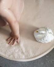 Natruba Bath Toy Flamingo Art.251329 Flamingo made of 100% natural rubber