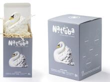Natruba Bath Toy Peacock Art.251332 100% looduslikust kummist paabulind