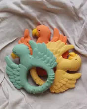 Natruba Rubber Rattle Art.251338  Teether made of 100% natural rubber