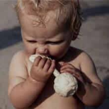 Natruba Rubber Rattle Art.251349 Teether made of 100% natural rubber