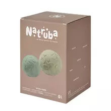 Natruba Rubber Sensory Balls Art.251350 Teether made of 100% natural rubber