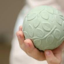 Natruba Rubber Sensory Balls Art.251353 Teether made of 100% natural rubber