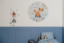 Little Dutch Wall Sticker Art.WD379030 Forest Friends Seinakleebis