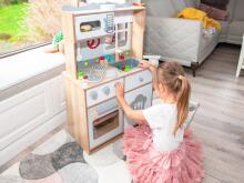 Puit mänguköök lastele koos lisatarvikutega, ECOTOYS
