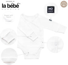 La Bebe™ Baby Set Art.9-07-32 White 4-piece baby set, 100% cotton