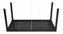 6-inimese aiapink 156x78 cm Polywood terrassimööbel must