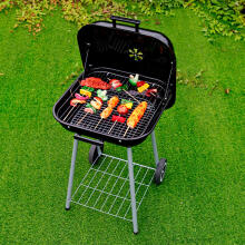 Aed grill hinged kaanega + rattad, MultiGarden