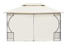 Aedapaviljon Telk Gazebo 3x4 m Külgseinadega Beez MultiGarden