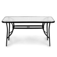 Klaasist aiapink Wave 140x80cm terrassi rõdu laud MultiGarden