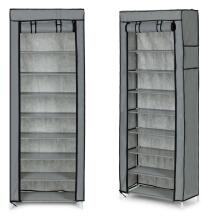 Textile wardrobe with shelves for clothes and shoes ModernHome
