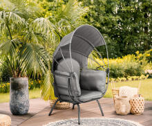 Cocoon aiatool koos kokkuklapitava katusega, hall ModernHome