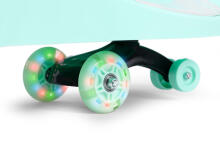 Wiggle auto sõidumänguasi LED ratastega roheline ECOTOYS