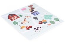 Suur EVA vahtmatt lastele Farma 90.5x90.5 cm 21 tk ECOTOYS