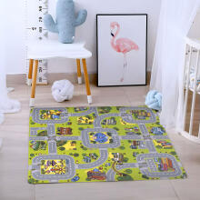 Suur EVA vahtmatt lastele Linn 90.5x90.5 cm 21 tk ECOTOYS