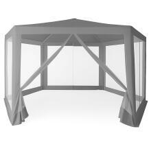 Aedade kaubanduspaviljon telk 2x2x2 m sääsevõrguga Hall MultiGarden
