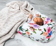 La Bebe™ Rich Satin Nursing Maternity Pillow Art.15610 30x104 cm