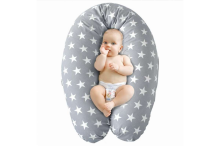 La Bebe™ Rich Satin Nursing Maternity Pillow Art.15626  30x104 cm