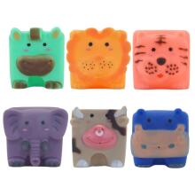WOOPIE BABY Sensoorblokkide Loomapuzzle Squeeze + Heliga 6 tk