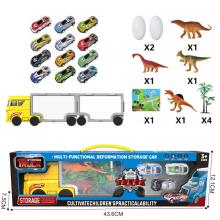 WOOPIE Veok Transporter 2in1 Dinosaurus Komplekt + Diorama