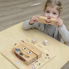 MASTERKIDZ Emotsioonide Õppimise Puitmontessori Mäng