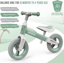 Mncylion Balance Bike Bobike Art.255175 Green Детский велосипед - бегунок с металлической рамой