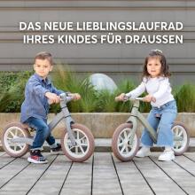 KikkaBoo Lanser Balance Bike Art.255184 Green Children's bicycle - runner with metal frame