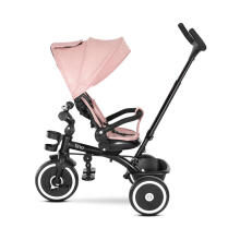 Lorelli Tino Art.10050682516 Pink Laste kolmerattaline lenkstangiga ja katusega