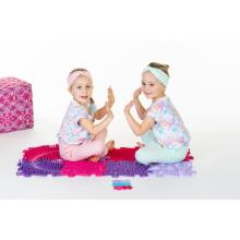 WOOPIE Sensoorne Ortopeediline Matt Pusle 11 tk - Roosa/Lilla