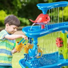 WOOPIE Huge Aquapark Water Table 6in1 Sandbox Waterfall 6-Level Modular Water Track