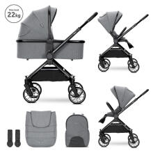 Lorelli Reya 2 in1 Art.10022072506 Grey  Universaalne jalutuskäru 2 ühes