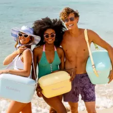 Polarbox Cool Box Retro Cooler Art.255944 Coral Camping refrigerator 20L