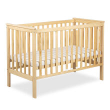 Klups Iwon Art.256073 Pine Laste puidust võrevoodi piirdega, 120x60 cm