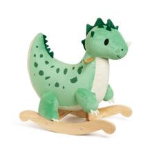 KLASSIKALINE MAAILM Puidust Kiikuv Dinosaurus