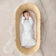Love To Dream Swaddle Up  Art.LTD-L1003232WHTXS Superstar Cotton swaddle-sleeping bag for comfortable sleep, swaddling XS times.