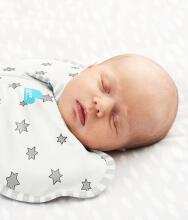 Love To Dream Swaddle Up Bambusa S Art.LTD-L1001001DPKS Dusty Pink  Cotton swaddle-sleeping bag for comfortable sleep, swaddling S size.