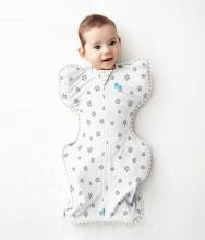 Love To Dream Swaddle Up Bambusa S Art.LTD-L1001324WHTS Rainbow  Cotton swaddle-sleeping bag for comfortable sleep, swaddling S size.