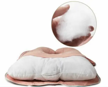 La Bebe™ Cushy Maternity Pillow Art.91911 Бежево-карамельный Многофункциональная подушка для беременных и кормящих (U Shaped) , наполнение синтепон, 155x80cm