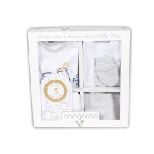 Mini Baby Baby Set Milky Art.257592 Laste 5-osaline komplekt, 100% puuvill