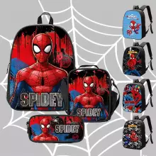 Children School Backpack Spiderman Art.258564 Vikerkaare