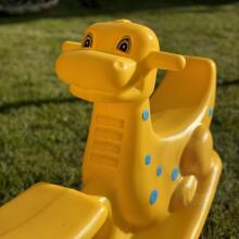 WOOPIE Multi-Person Dino Rocker Balance Swing Kollane