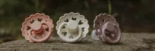Frigg Fairytale Round Latex Art.100156 Ole Lukoie/Clumsy Hans  Pacifier (nipple) made of 100% natural rubber 6-18 months (2 pcs.)